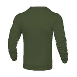 Men's fashion small check Waffle youth crew-neck jacquard check hoodie