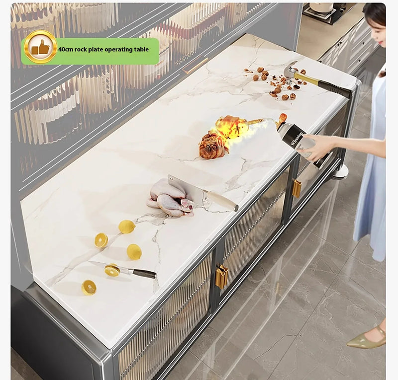 Kitchen Sideboard - Multifunctional Cabinet for Dining Room or Kitchen, Storage & Display Furniture