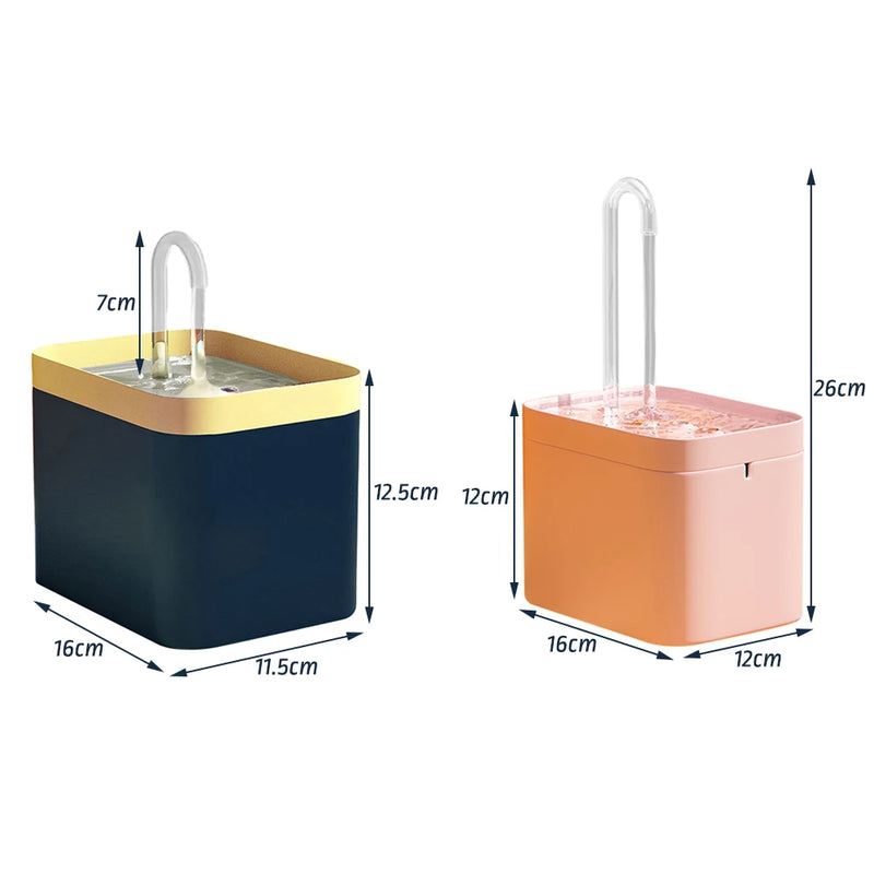 1.5L Cat's Water Dispenser Large Capacity Circulating Water Drinking Fountain Pet Product