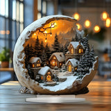 Bohemian Christmas Decoration - Unique Desktop Ornament for Bedroom or Gift Idea