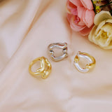 Fashion Jewelry Sets For Women Gold Color Choker Necklace Earrings Bracelets Ring Wedding Set Party