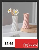 Nordic Flower Vase - Modern Home Decor for Bedroom, Garden, or Table, Stylish Room Ornament