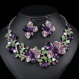 Accessories Retro Necklace Set Women's Luxury Crystal Banquet Dress Accessories