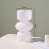 Nordic Glass Vase - Stylish Home Decor for Room or Desktop Flower Display