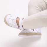 Newborn Baby Shoes Girls' Baby Baby Shoes Princess Flower Baby Cotton Sole First Walking Shoes For 0-18 Months