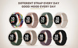 2 Packs Watch Bands For Samsung Galaxy Watch Active 2 40mm 44mm/Active 40mm/Galaxy Watch 3 41mm/42mm/Gear S2/Galaxy Watch 4 5 6