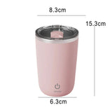 304 Stainless Steel Automatic Self-Stirring Mug Rechargeable Automatic Self Stirring Magnetic Mug Smart Mixer Water Bottle