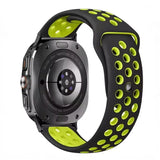 Two-tone Silicone Strap for Samsung Galaxy Watch Ultra 47mm Sports Breathable Bracelet Wristband for Galaxy Watch Ultra Correa