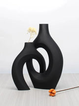 "Bohemian-style art vase set—perfect for home, office, or wedding decor in living rooms and bedrooms.