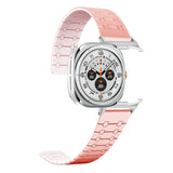 No Galaxy Silicone Strap for Samsung Galaxy Watch Ultra 47mm Band Sports Magnetic Bracelet for Galaxy Watch 7Ultra Wristband