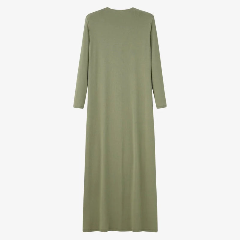 AS 2025 summer woman dress comfortable ribbing maxi button dress  lady clothes