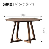 "Luxury Italian-style wooden dining table—modern, waterproof, and perfect for kitchen or living spaces.