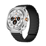 For Galaxy Watch Ultra Strap Magnetic Bracelet Wristband For Samsung Galaxy Watch 7 47mm Silicone Watchband Accessories ﻿