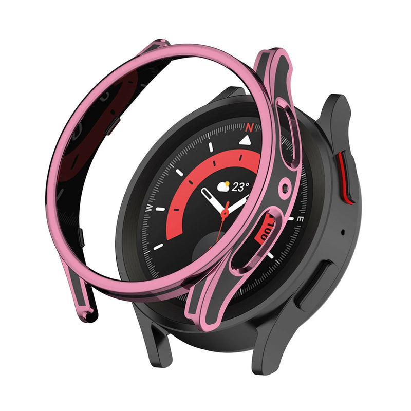 Case for Samsung Galaxy Watch 5 40mm 44mm PC Bumper Screen Protector Galaxy Watch 5 Pro 45mm All-Around Shell for Galaxy Watch