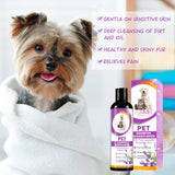 Dog Shampoo - Stain Removal, Hair Care, Itch Relief & Odor Control with Nourishing Formula