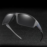 Polarized Sunglasses for Driving: Men's Fashion Square Frame Travel Eyewear