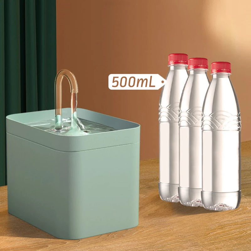 1.5L Cat's Water Dispenser Large Capacity Circulating Water Drinking Fountain Pet Product