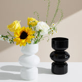 Nordic Glass Vase - Stylish Home Decor for Room or Desktop Flower Display