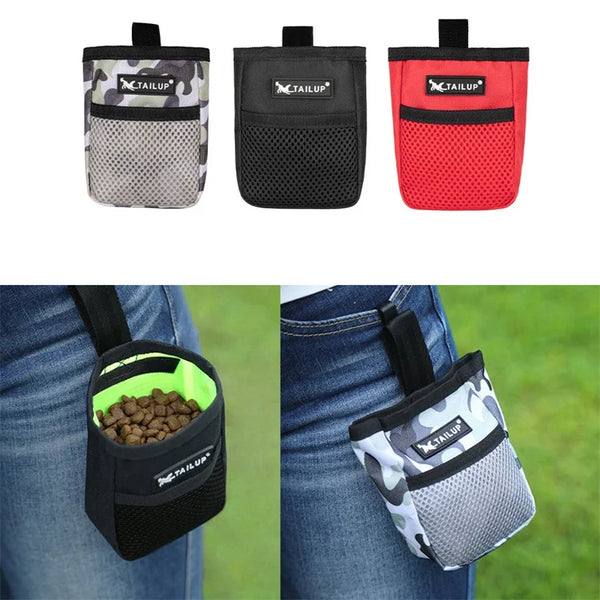 Dog Training Treat Pouch - Waist Bag for Snacks, Rewards, and Obedience Training