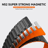 For Galaxy Watch Ultra Strap Magnetic Bracelet Wristband For Samsung Galaxy Watch 7 47mm Silicone Watchband Accessories ﻿