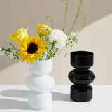 Nordic Glass Vase - Stylish Home Decor for Room or Desktop Flower Display