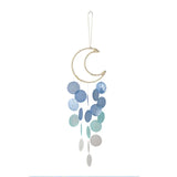 Natural Shell Wind Chimes - Bohemian Dream Catchers for Kids' Room or Nursery Decor, Unique New Year Gift Idea