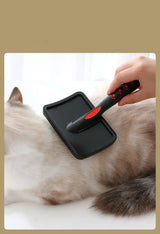 Pet Hair Removal Brush - Smooth Massage Comb for Dogs & Cats, Grooming Tool Accessory