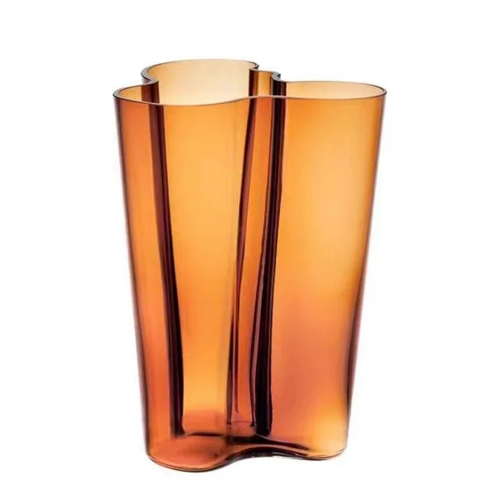 European Glass Vase - Modern Room Decor with Hydroponic Plants, Perfect for Weddings, Parties, or Living Room Styling