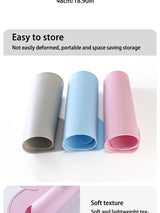 Non-Slip Pet Feeding Mat - Waterproof & Easy-to-Clean Silicone Placemat for Cats and Dogs