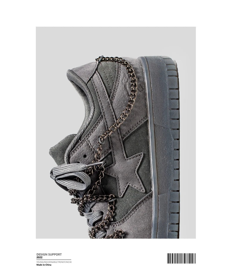 Four Seasons Men's Fashion Novel Retro Casual Wear Comfortable Sports Shoes