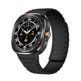 For Galaxy Watch Ultra Strap Magnetic Bracelet Wristband For Samsung Galaxy Watch 7 47mm Silicone Watchband Accessories ﻿