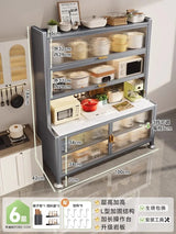 Kitchen Sideboard - Multifunctional Cabinet for Dining Room or Kitchen, Storage & Display Furniture