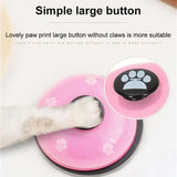 Dog Training Toy - Footprint-Shaped Bell Toy for Puppies, Teddy Dogs & Pet Call Training