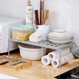 Kitchen Retractable Shelves, Cupboard Dish Racks, Kitchenware Condiment Storage Racks, Kitchen Spice Racks Storage Shelves