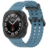 Official Ocean Silicone Strap For Samsung Galaxy Watch 7 Ultra 47mm Watchband Replacement Bracelet For Galaxy Watch Ultra Correa