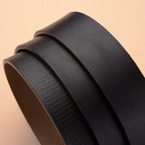 Men's Fashion Belt New High-Quality Toothless Automatic Buckle Men's Fashion Wear-Resistant Belt