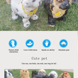 Voice-controlled electric dog toy plush with music, perfect for kids and as a gift.