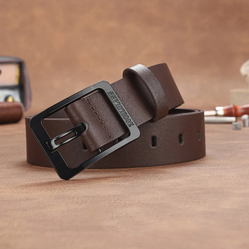 Belt Men's Fashion Belt Jeans Belt Young Student Youth Korean Version Men's Fashion New Style