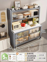 Kitchen Sideboard - Multifunctional Cabinet for Dining Room or Kitchen, Storage & Display Furniture