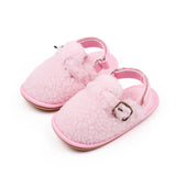 Baby Shoes Soft Cotton Plushy Winter and Autumn Indoor Prewalking 0-18 Months Baby Toddler Wear Comfortable Fashion Baby Shoes