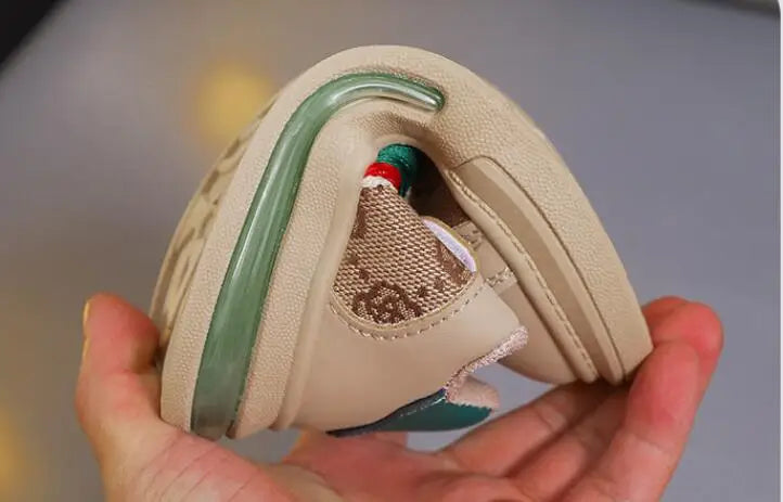 Baby Shoes 2024 Spring Autumn New Boys Girls Sneakers Soft Soled Bread Shoes Boy Sports Shoes Children's Soft Soled Baby Shoes
