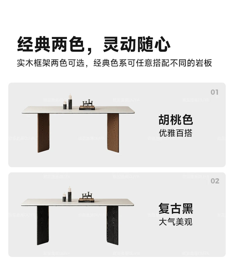 Mobile Nordic extending dining table—ideal for restaurants and living rooms, combining style and functionality."