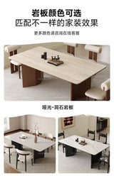 Mobile Nordic extending dining table—ideal for restaurants and living rooms, combining style and functionality."