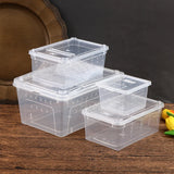Transparent acrylic reptile tank with lid, ideal for breeding insects, spiders, tortoises, and lizards