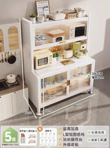 Kitchen Sideboard - Multifunctional Cabinet for Dining Room or Kitchen, Storage & Display Furniture