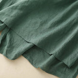 2025 vintage embroidered jacquard top—long-sleeve, loose-fit cotton-linen blend for effortless elegance.
