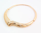 Women Jewelry Sets For Wedding Beads Crystal Pendant Statement Dress Necklace Earrings Bracelet Ring Set