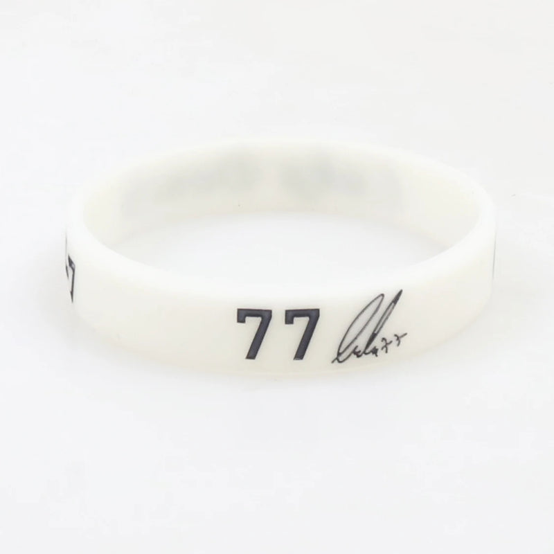 Silicone Wristband Basketball Sports Bracelet Men's Fashion Casual Jewelry