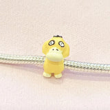 Cute 925 sterling silver cat pendant bead—fits original charm bracelets. Perfect for women and men.