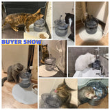 Automatic Pet Water Dispenser - Cat & Dog Drinking Fountain with Filter & Circulation System